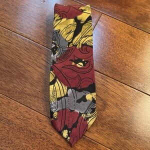 Gallery Abstract Red and Yellow Tie